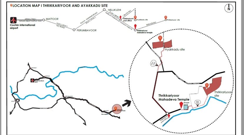 Thrikkariyoor and Ayakkadu Site